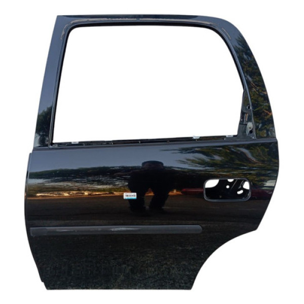 Porta Traseira Esquerda Corsa Classic 2001 A 2010 Preto