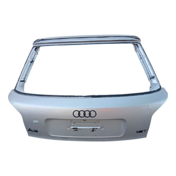 Tampa Traseira Audi A3 1999 A 2006 Prata Prata