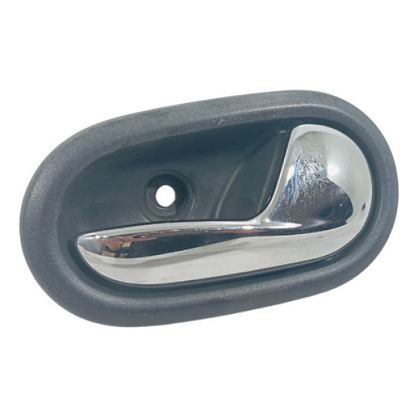 Maçaneta Interna Direito Renault Sandero Logan 15 A 19 Cromada Dianteira/traseira