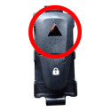 Botão Pisca Alerta Trava Sandero Logan 14 A 22 (detalhe) Preto