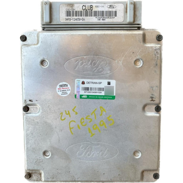 Módulo De Injeção Ford Fiesta 1.3 Eec-iv Club 94fb-12a650-ea