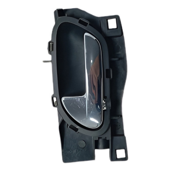 Maçaneta Interna Traseira Esquerda Citroen C4 2008 A 2012 Cromado Traseira