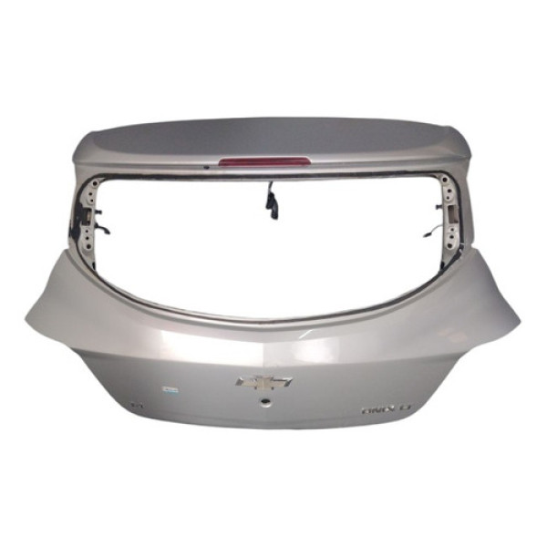 Tampa Traseira Onix 2013 A 2019 Original 52141448 Prata