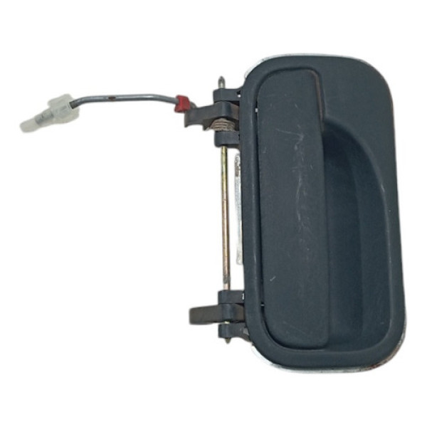 Maçaneta Externa Traseira Esquerda Vectra 1997 A 2005 Preto Traseira