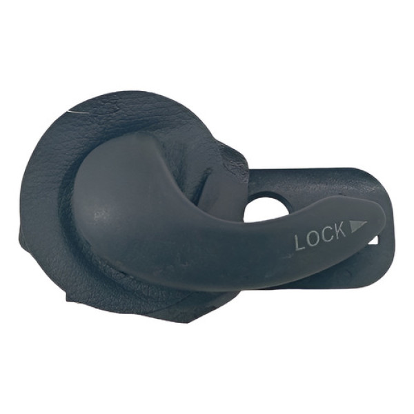 Maçaneta Interna Lado Esquerdo Palio Siena Strada Fire  Preto Dianteira