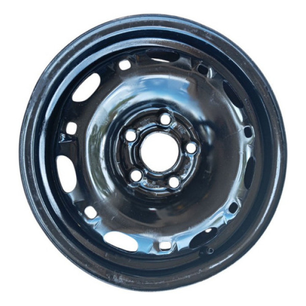 Roda De Ferro Aro 14 Fox Spacefox Crossfox 5furo 5jx14h2 Preto