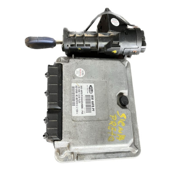 Kit Módulo Injeção Siena Palio 1.0 8v Flex Iaw 4afb Pf