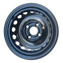 Roda De Ferro Aro 13 Gm Celta Corsa Prisma Chevrolet Preto