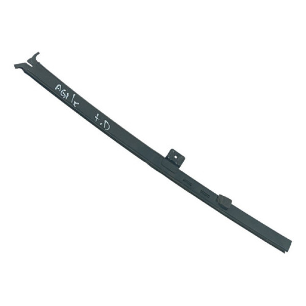 Trilho Guia Vidro Traseiro Direito Gm Agile 2010 A 2014 Preto