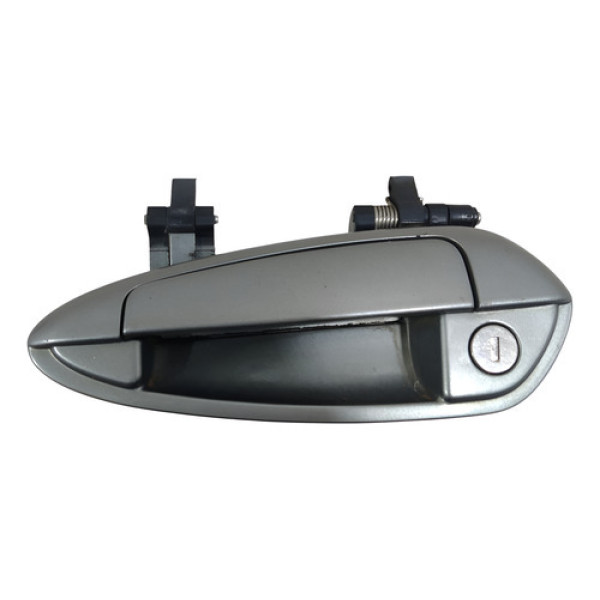 Maçaneta Dianteira Esquerda Fiat Punto Detalhe Cinza-escuro Dianteira