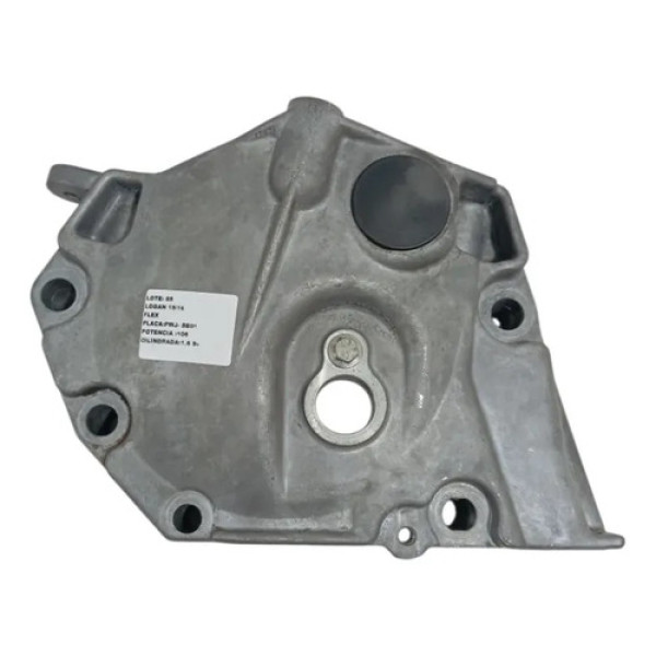 Tampa Correia Dentada 1.6 8v Log Renault Sandero 2015 A 2018 Cinza