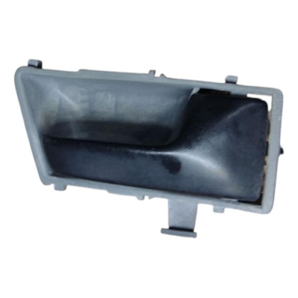 Maçaneta Interna Direita Gol Quadrado Original Cinza Dianteira