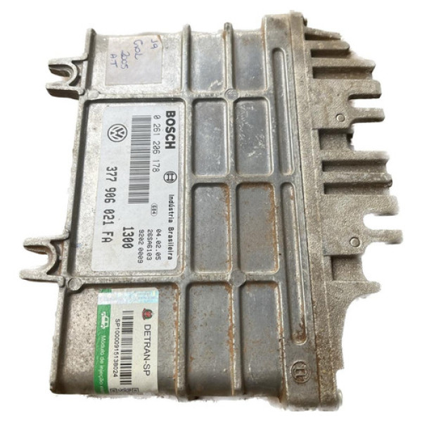 Módulo Injeção Gol 1.0 8v 377 906 021 Fa  1300