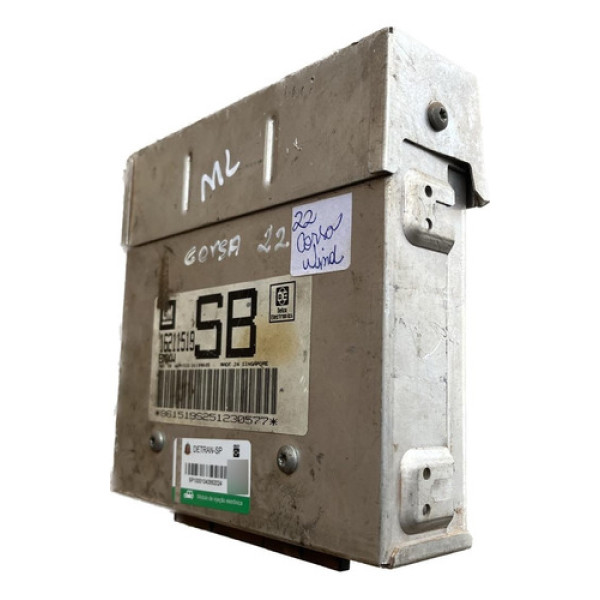 Modulo Central Injeção Gm Corsa 1994 Á 2002 16211519 Bmxw
