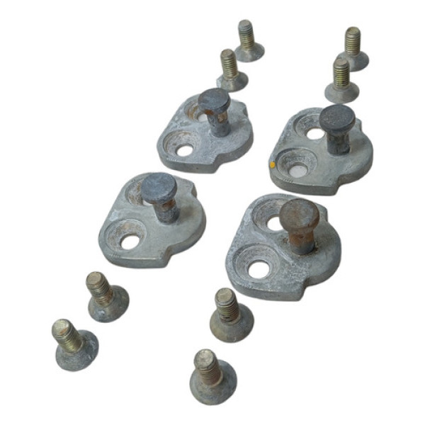 Kit 4 Batente Fechadura Porta Palio Siena Streda Weekend 