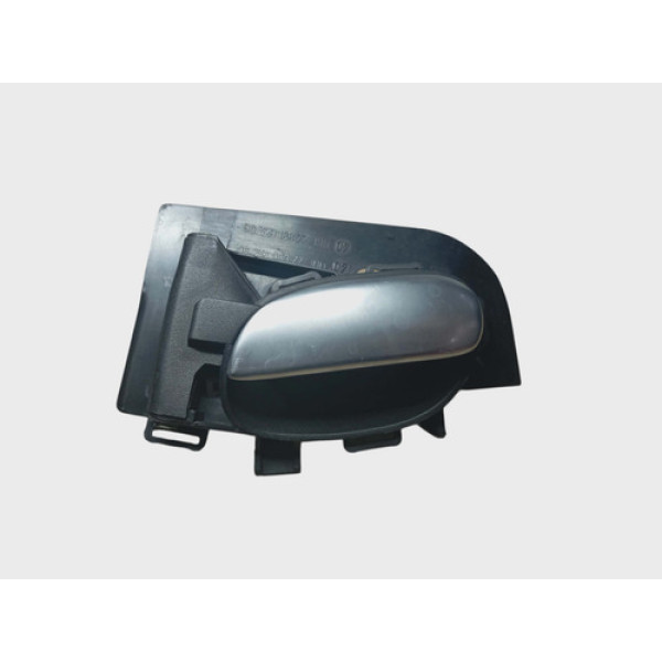 Maçaneta Interna Dianteira Direita Peugeot 206 01/07 Preto Dianteira