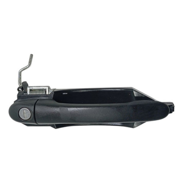 Maçaneta Externa Dianteiro Direito Palio Weekend Siena 08/12 Preto Dianteira