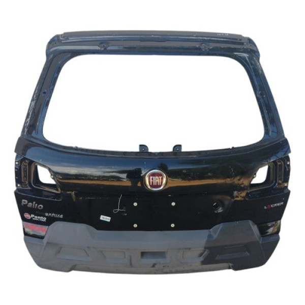 Tampa Traseira Fiat Palio Weekend Locker 2010 C/detalhe  Preto