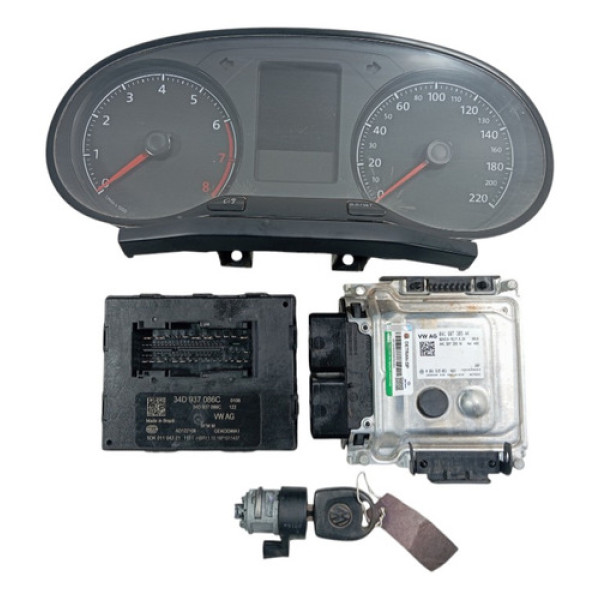 Kit Code Módulo Injeção Gol G7 1.0 Flex 3cc 2015/2016