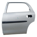 Porta Traseira Esquerda Corsa Classic 1999 A 2010 Traseira Esquerdo Prata