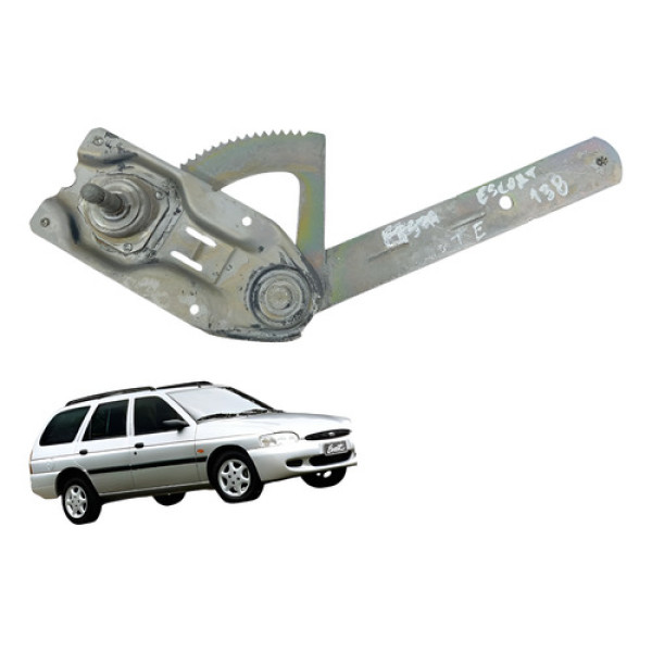 Máquina Vidro Manual Traseira Esquerda Escort Perua 1997/03