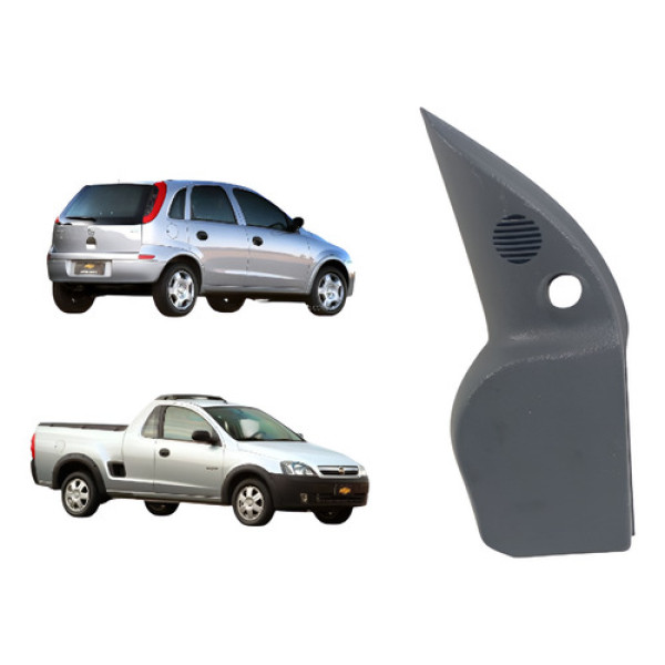 Acabamento Retrovisor Interno Esquerdo Montana 2003 A 2010