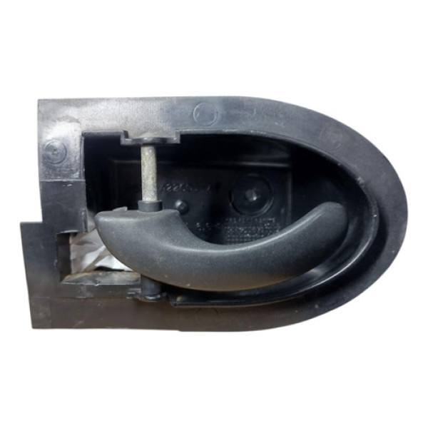 Maçaneta Interna Porta Dianteira Esquerda Ford Fiesta 96/03 Preto Dianteira