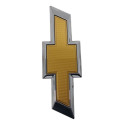 Emblema Dianteiro Parachoque Chevrolet Prisma Onix 17/20 Prateado