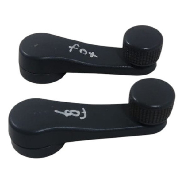 Par Manivela Vidro Gol Fox Polo G2 G3 G4 G5 1995 A 2013 Preto