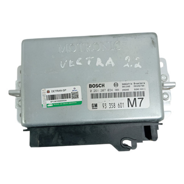 Módulo De Injeção Vectra 2.2 16v Gasolina  93358601 M7