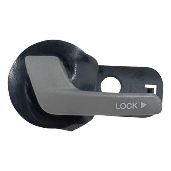 Maçaneta Interna Lado Esquerdo Fiat Palio Siena 2005 A 2014 Cinza Dianteira/traseira