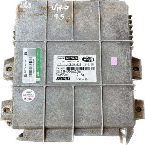 Modulo Injeção Fiat Uno Mille 1.0 8v Gasolina  Fiat