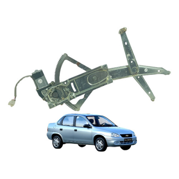 Máquina Vidro Manual Dianteiro Esquerdo Corsa Classic 99/16