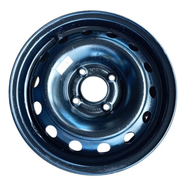 Roda De Ferro Aro 14 Peugeot 206 207 307 Original Preto