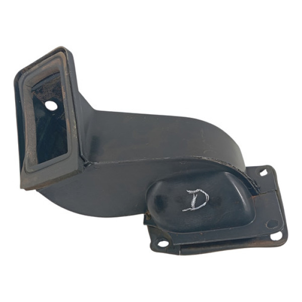 Duto De Ar Difusor Lado Direito Fiat Uno 1986 A 2004 - Preto