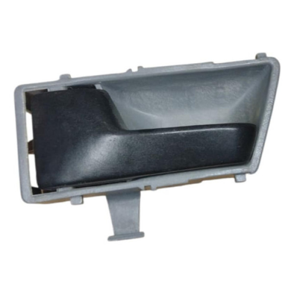 Maçaneta Interna Esquerda Gol Quadrado Original Cinza Dianteira