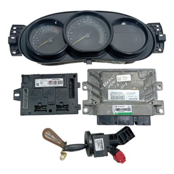 Kit Code Módulo Injeção Renault Logan 1.6 Express Flex 15/16