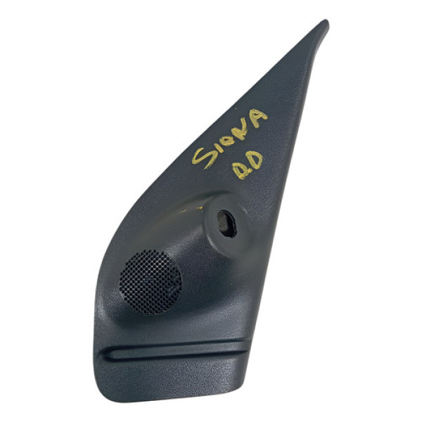 Acabamento Interno Retrovisor Direito Fiat Palio 1997 A 2009 Preto