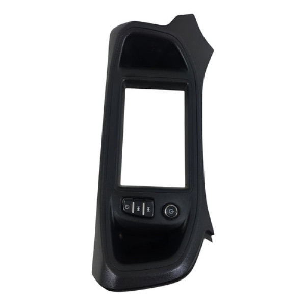 Moldura Painel Central Com Botão Prisma Onix2013 A 2018