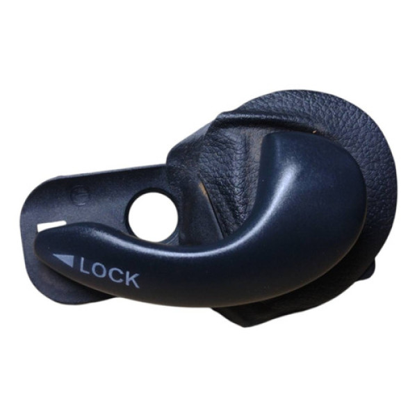 Maçaneta Dianteira Direita Palio Siena Strada 04/08 Preto Dianteira