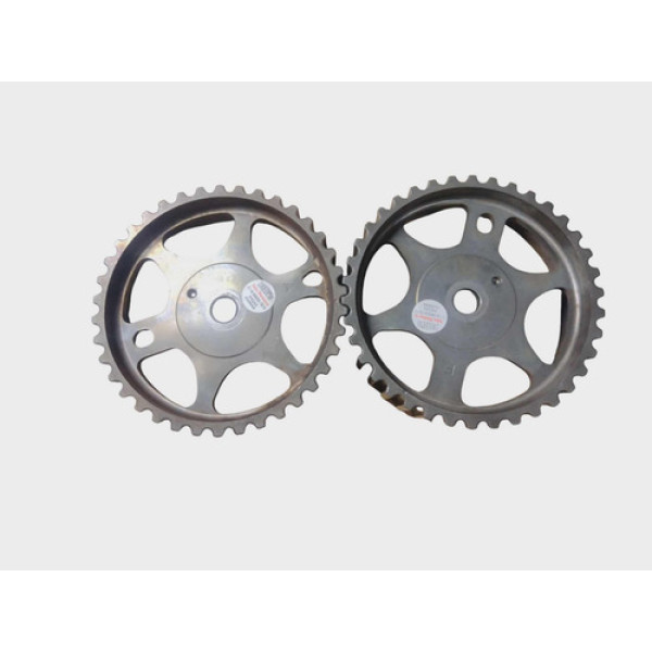 Par Polia Engrenagem Comando 206 1.6 16v 1998 Até 2008