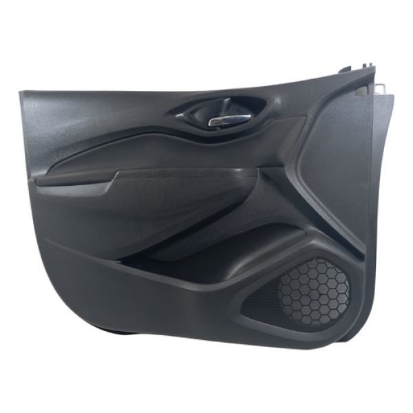 Forro Porta Dianteiro Esquerdo Gm Prisma Onix 2013 A 2019 Preto