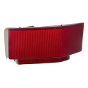 Refletor Traseiro Esquerdo Parachoque Gm Meriva 2004 A 2012 Vermelho