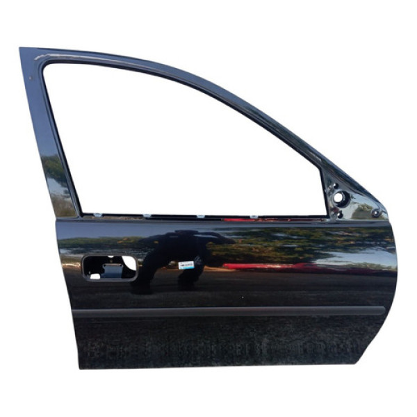 Porta Dianteira Direita Corsa Classic 2001 A 2010 Preta Dianteira Direita Preto
