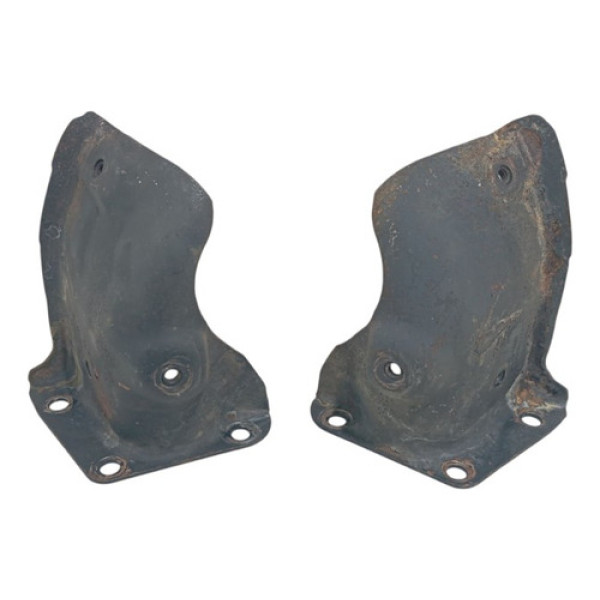 Par Suporte Capa Coletor Escape Vw Audi A3 1.8 Asp. 99/06