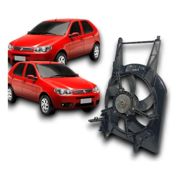 Ventoinha Eletroventilador Palio Fire Com Ar 2007 A 2015