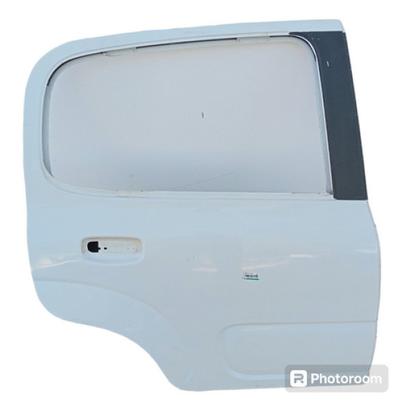 Porta Traseira Direita Uno Vivace Original Branco 2013/2019 Traseira Direita Branco