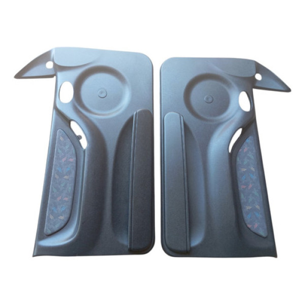 Par Forro De Porta Dianteiro Gm Celta 2001 A 2006 2 Porta Preto