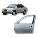 Porta Lado Esquerdo Corsa Classic Ls 2011 A 2016 Detalhe Dianteira Esquerda Prata