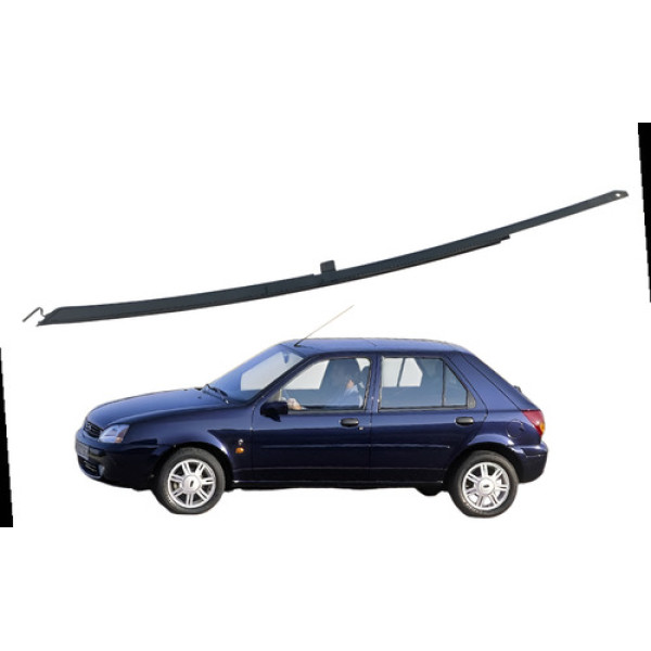 Guia Canaleta Vidro Traseiro Direito Fiesta 1996 A 2002 Preto
